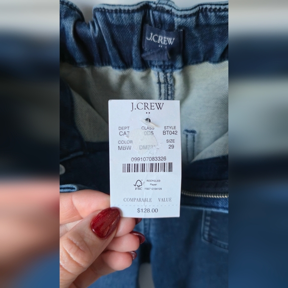 J. Crew Women's Utility jogger jean in signature stretch+ - Picture 6 of 7